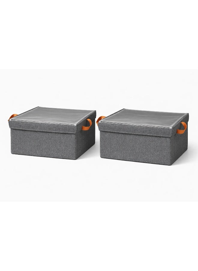 LAZER Collapsible Fabric Storage Cubes Organizer for Kids - Image 1